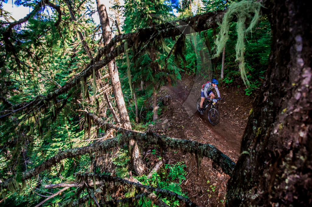 Carl Gable Riding Single Track Six Day 2 Silver Star